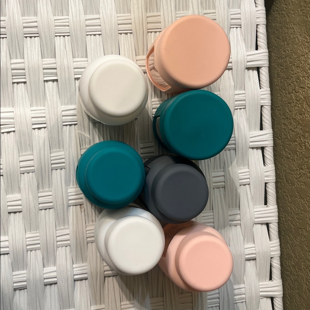 Mila’s Keeper Glass Baby Bottle Set with Silicone Sleeves+Lids  set of 7 - Picture 5 of 5